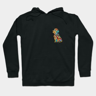 Minimalist Art Deco Goldendoodle T-Shirt Hoodie